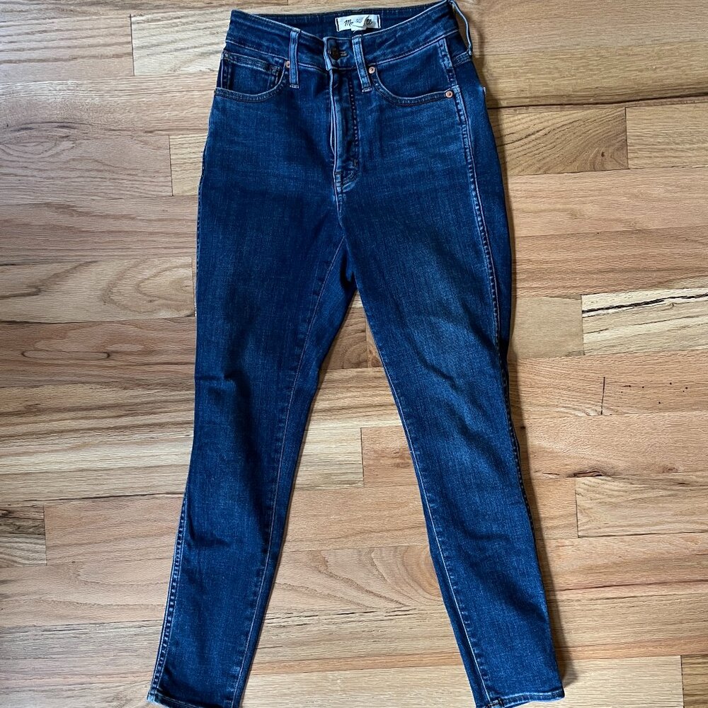 Madewell Curvy Skinny High Rise Jeans -- Warm Thermolite Edition for Winter
